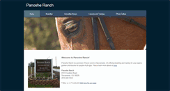 Desktop Screenshot of panosheranch.com